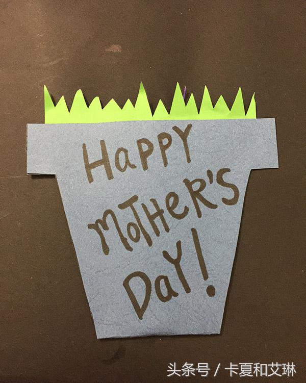 母亲节用小卡纸做贺卡手工制作,母亲节粘土贺卡手工制作大全