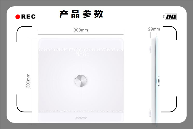eber体脂秤,测体脂比较准的体脂秤