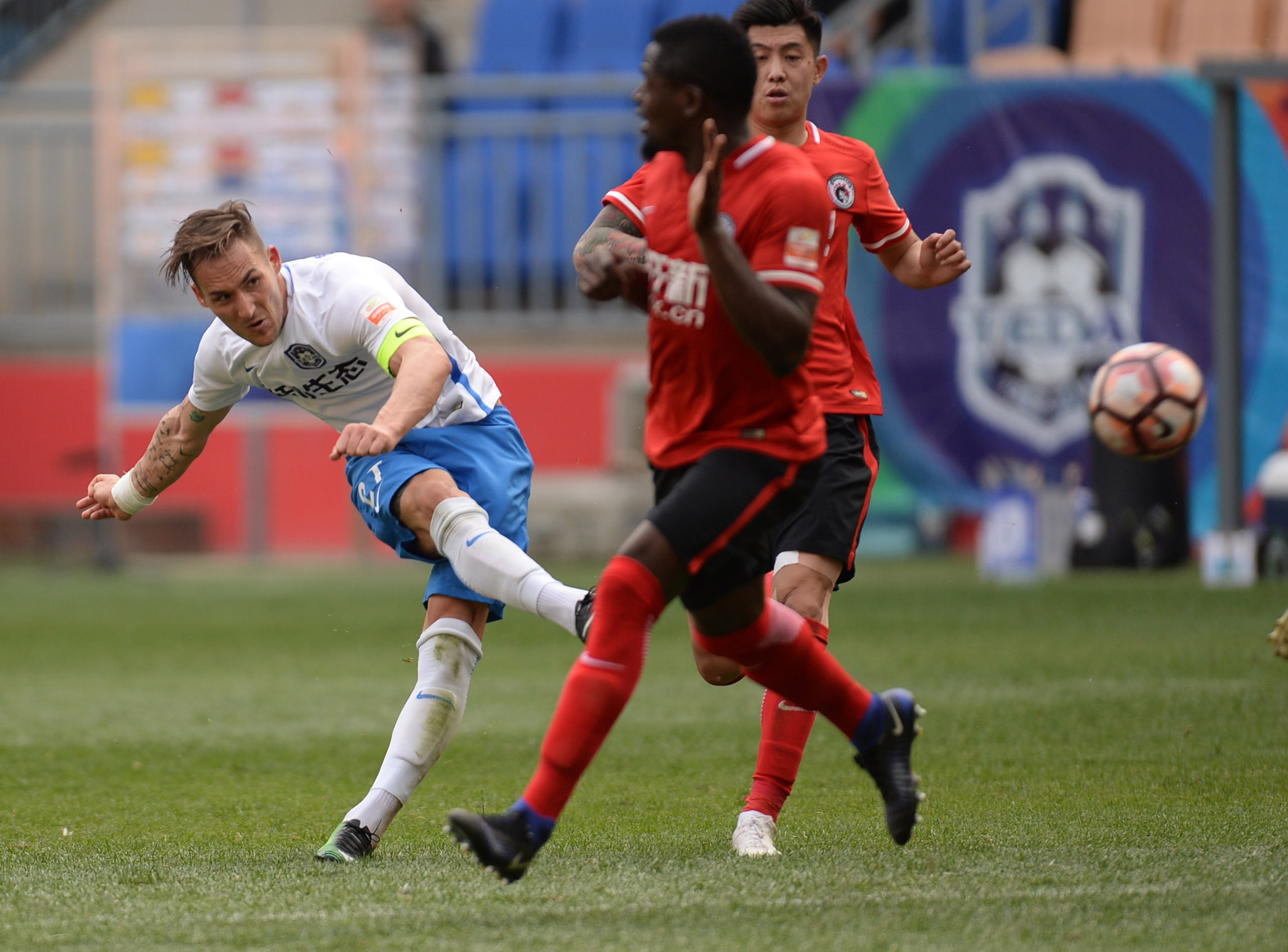 胡人天对泰达,北京国安对天津亿利录像