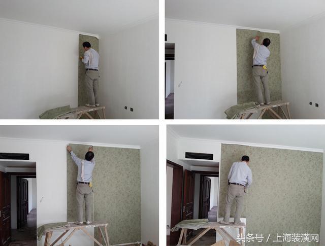 墙纸大面积脱胶翘边怎么修复,原来墙纸