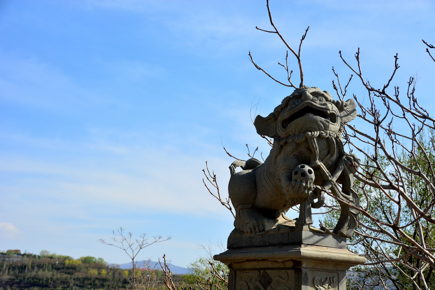 兰山公园在皋兰山上吗,站在兰山看风景
