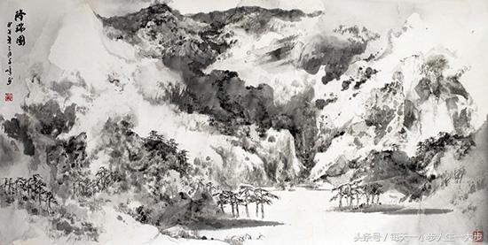 山水画的技法有哪些,国画山水技法精解