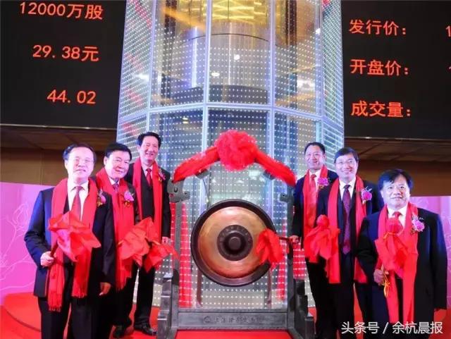 铁流离合器上市情况,今年余杭首家上市公司