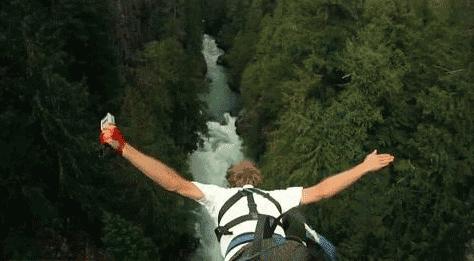 女孩子三峡蹦极潇洒,三峡蹦极你经历了什么