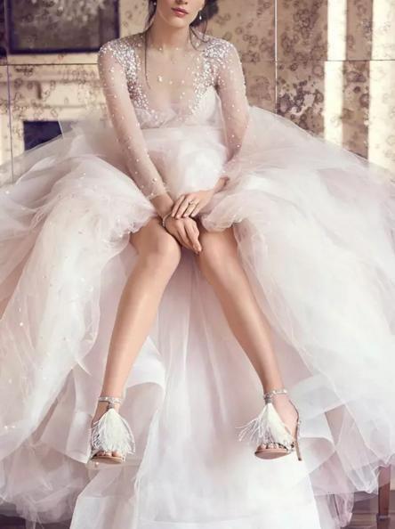 刘诗诗婚鞋品牌jimmy,刘诗诗昆凌婚鞋