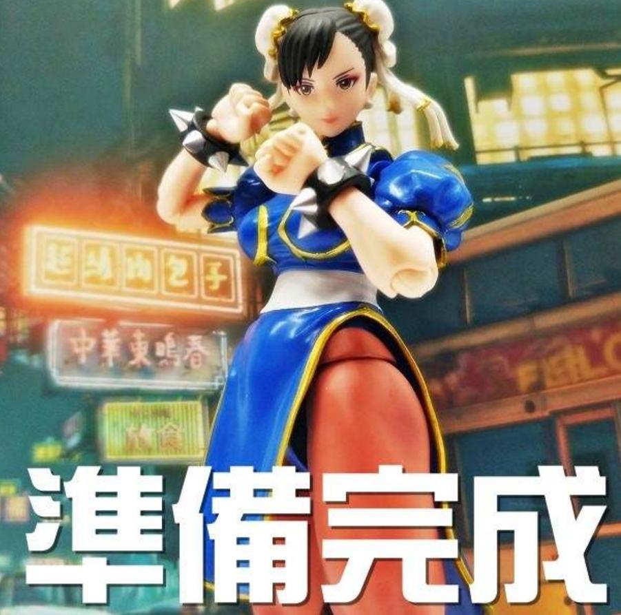 「每日模玩」，SHF快打旋风隆春丽不专业开箱附带脑洞小剧场