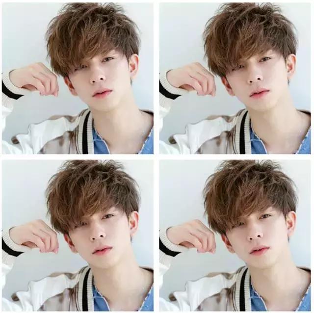 男士蓬松定位烫发型,男士蓬松定型烫