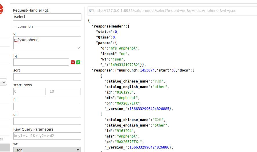 solr查询方法,solr根据id更新数据