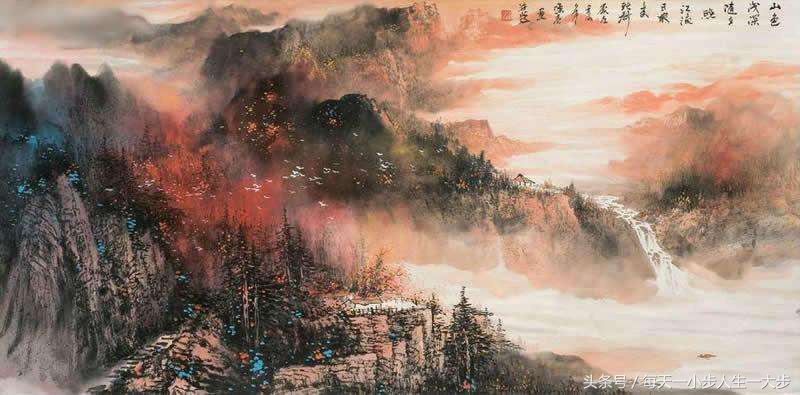 山水画的技法有哪些,国画山水技法精解