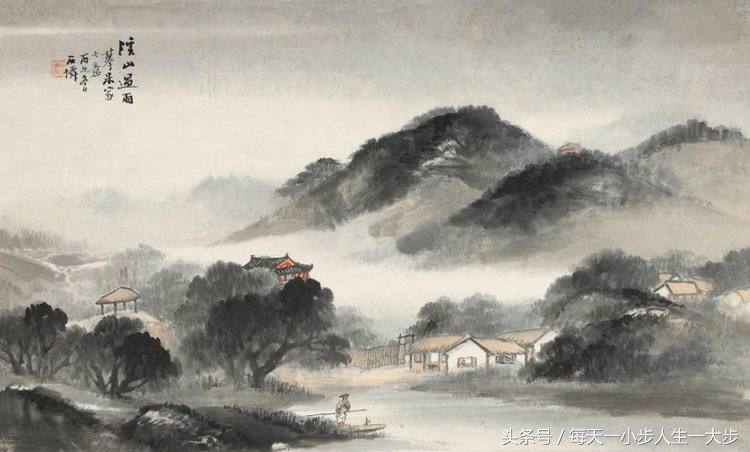 山水画的技法有哪些,国画山水技法精解