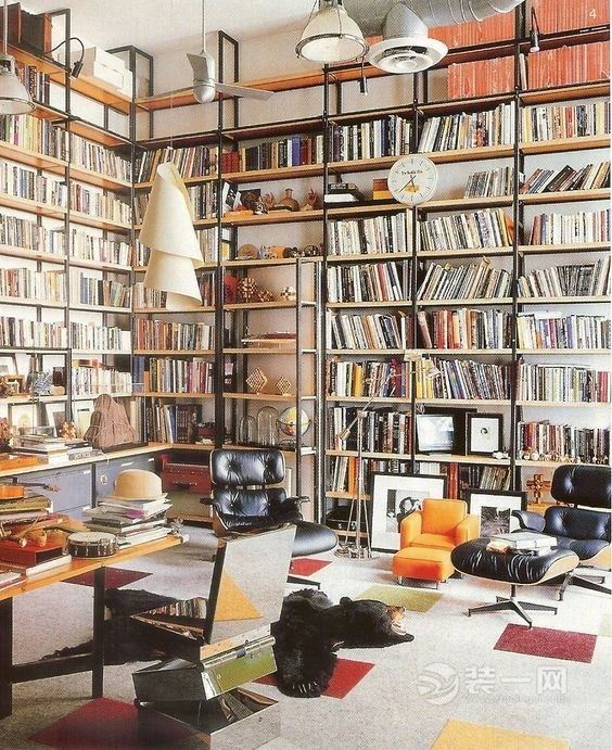 房间书架尺寸图大全,装修家庭书架图片