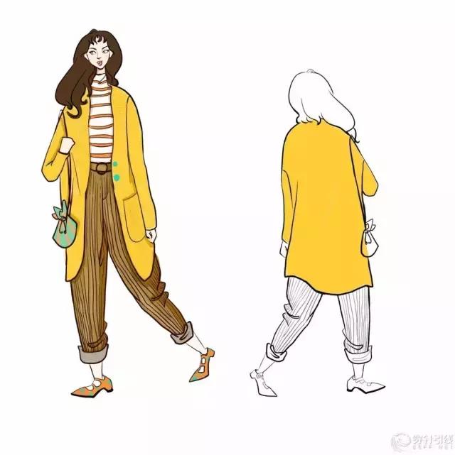 时尚手绘｜为jucyjudy2017FW系列设计