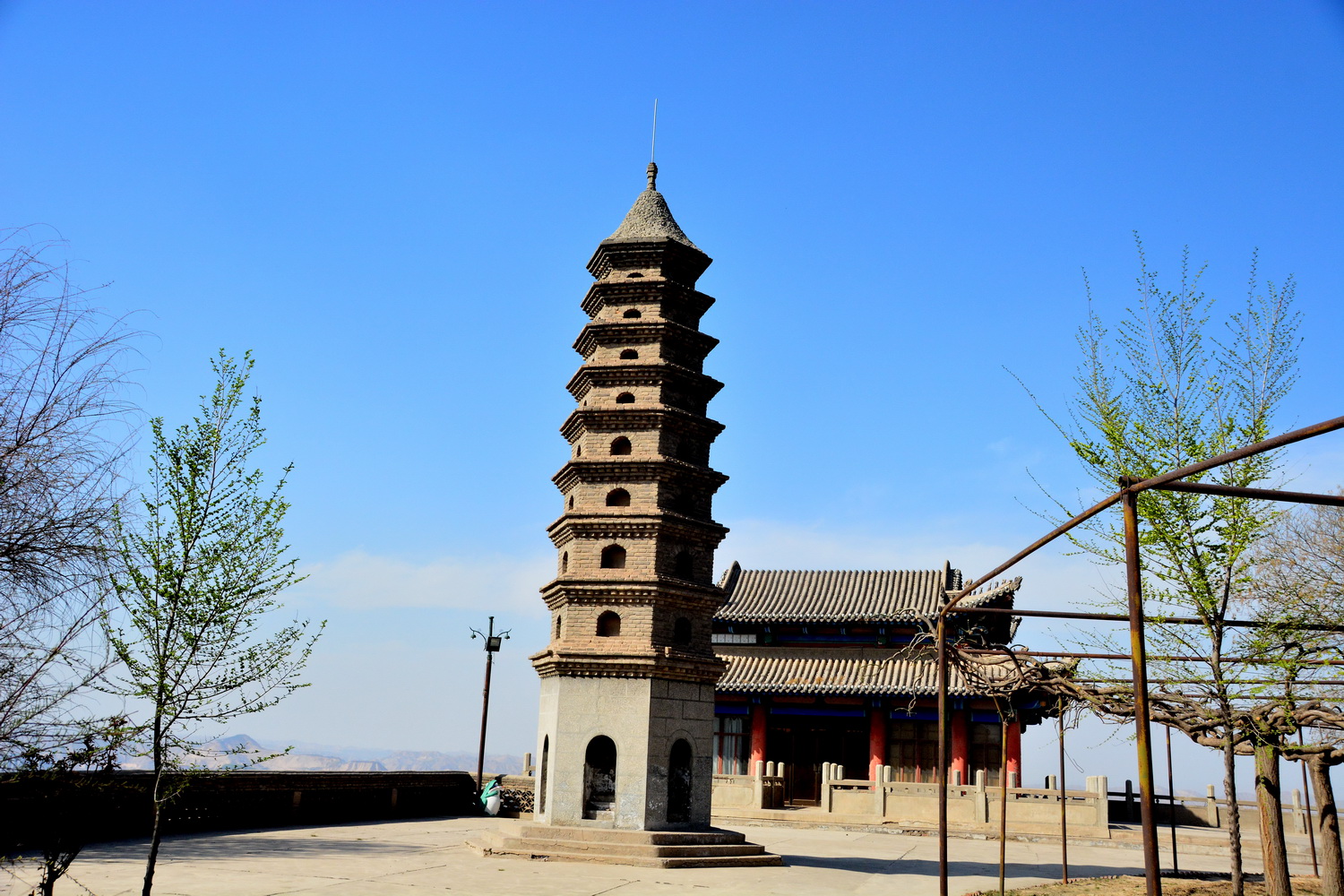 兰山公园在皋兰山上吗,站在兰山看风景