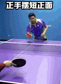 乒乓球技术分享反手站位框架教学,乒乓球技术汇总表