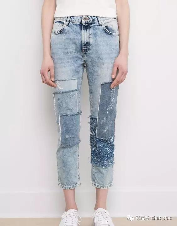 牛仔裤破洞用钩针花样修补,牛仔裤破洞越来越大怎么处理