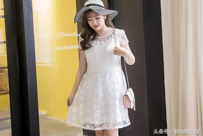 胖mm搭配衣服学生潮,胖mm搭配半身裙的上衣夏