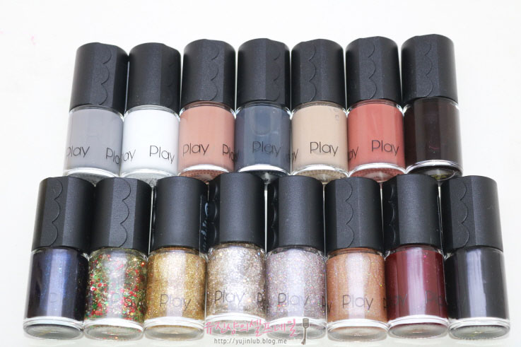 裸色方格条纹美甲~爱丽小屋甲油