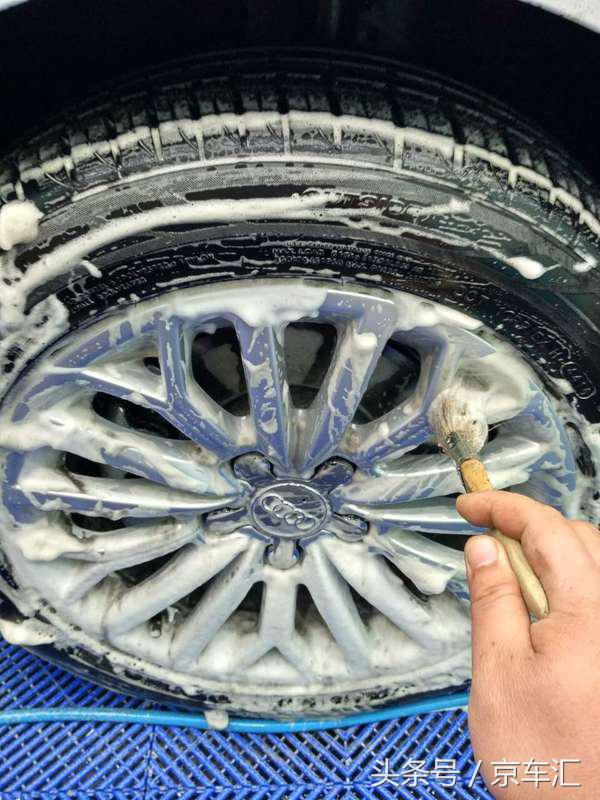 京车汇镀晶丨奥迪A3卡卡尓白金镀晶