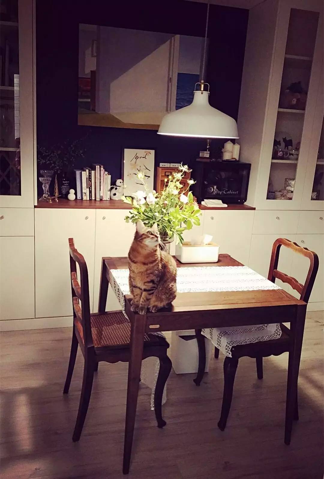 餐桌桌旗怎么搭,白色餐桌怎样搭配旗布