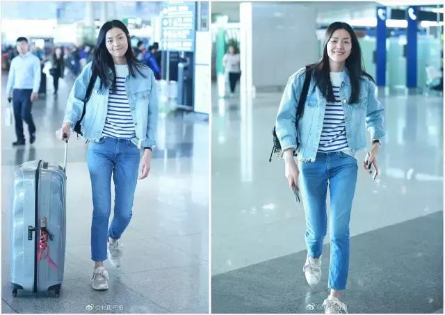 300块左右的小白鞋,刘雯同款小个子增高松糕小白鞋