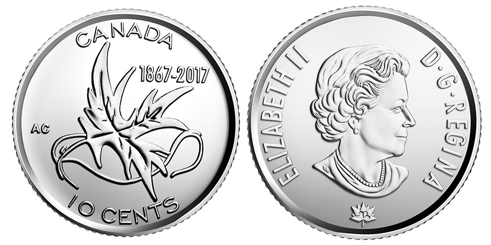加拿大1970年1元纪念币,加拿大150周年纪念币讲解