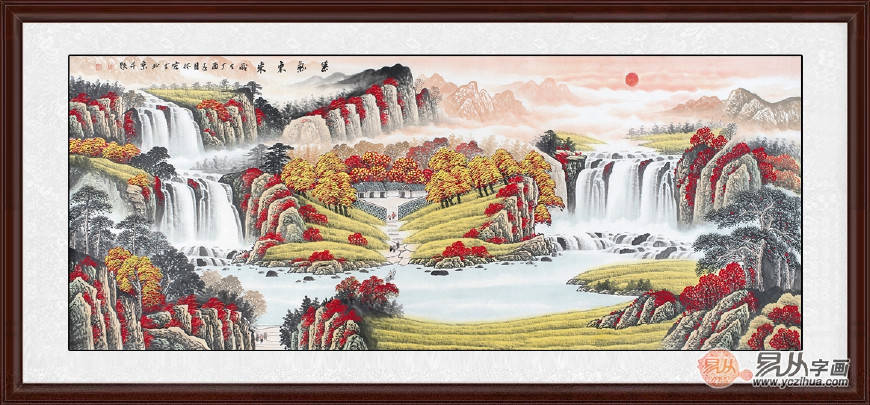 有品位的家里都会挂好画,有艺术气息的家怎么形容