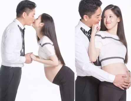 baby的大肚照很温馨，另一对明星夫妇大肚照遭网友喷口水