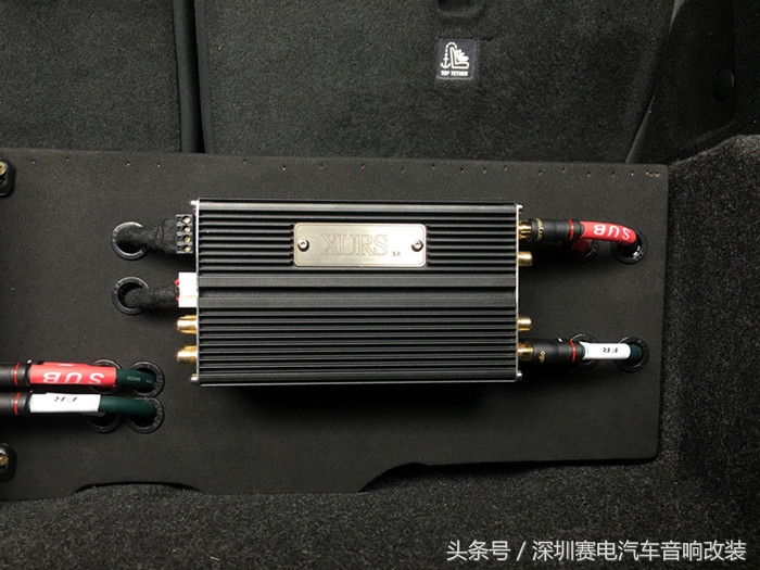 宝马x1改伊顿音响,宝马x1音响改装三分频