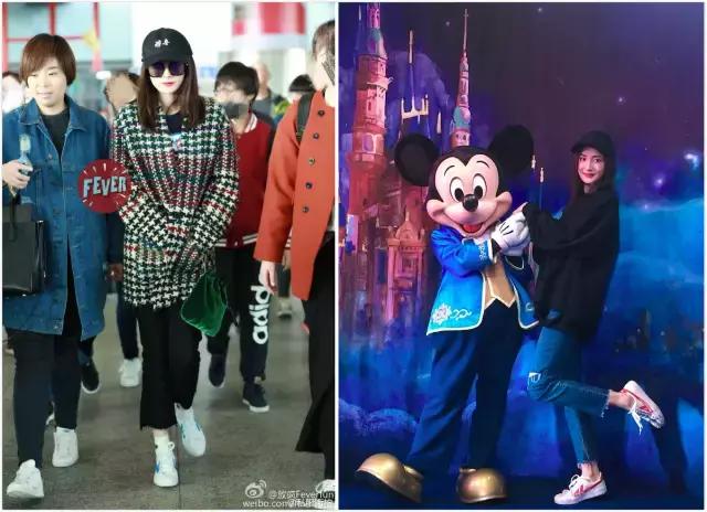 300块左右的小白鞋,刘雯同款小个子增高松糕小白鞋