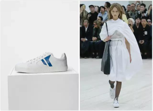 300块左右的小白鞋,刘雯同款小个子增高松糕小白鞋