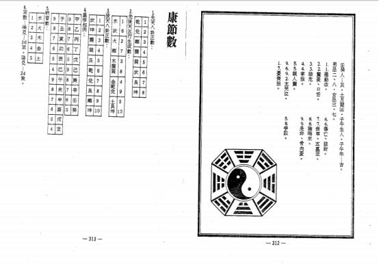 流入国内的台湾秘本,康节数残卷