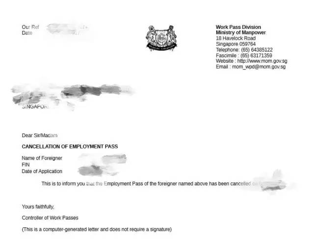 辞职后可以带走证件吗,离职了可以申请新加坡签证吗