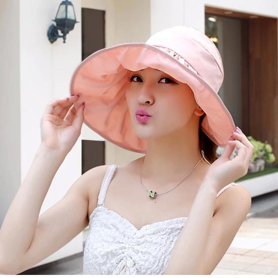 日常最实用的遮阳帽,夏日必备防晒遮阳折叠帽