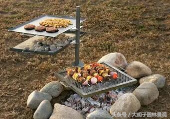 庭院烧烤台设计效果图,欧式庭院烧烤台图片大全