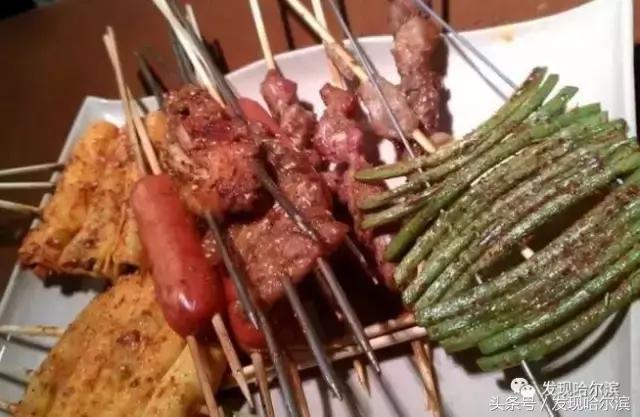 深夜探店哈尔滨老道外的街边美食,哈尔滨吃的美食推荐老道外