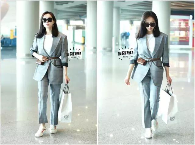 300块左右的小白鞋,刘雯同款小个子增高松糕小白鞋