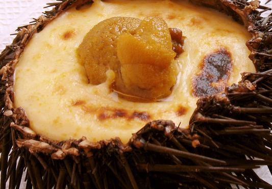 逛日本海鲜市场,北海道函馆海胆