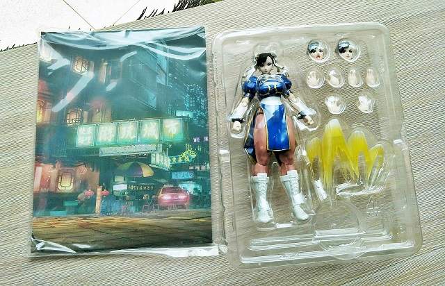 「每日模玩」，SHF快打旋风隆春丽不专业开箱附带脑洞小剧场