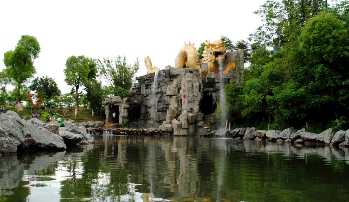 客家文化体验馆,客家五龙风情园