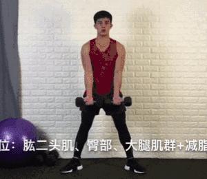 哑铃塑形动作大全,20斤哑铃练手臂的全套动作