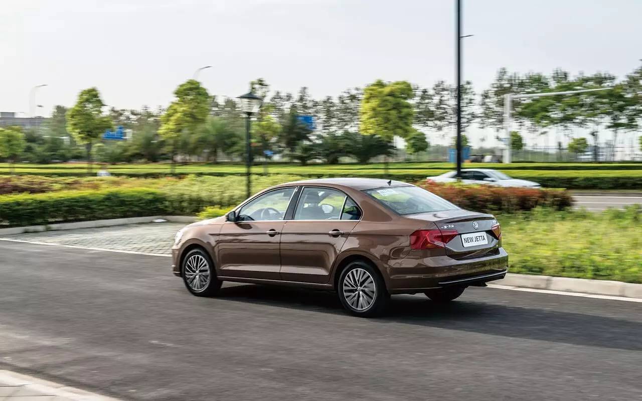 试驾一汽大众新款捷达,大众捷达二手车试车