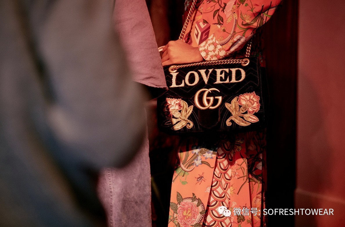 gucci狗年限定托特包,gucci花鸟系列包