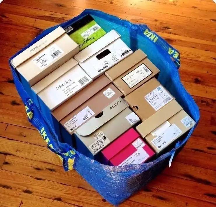 0.99PK2145美元！你最熟悉的宜家大蓝包出了巴黎世家同款