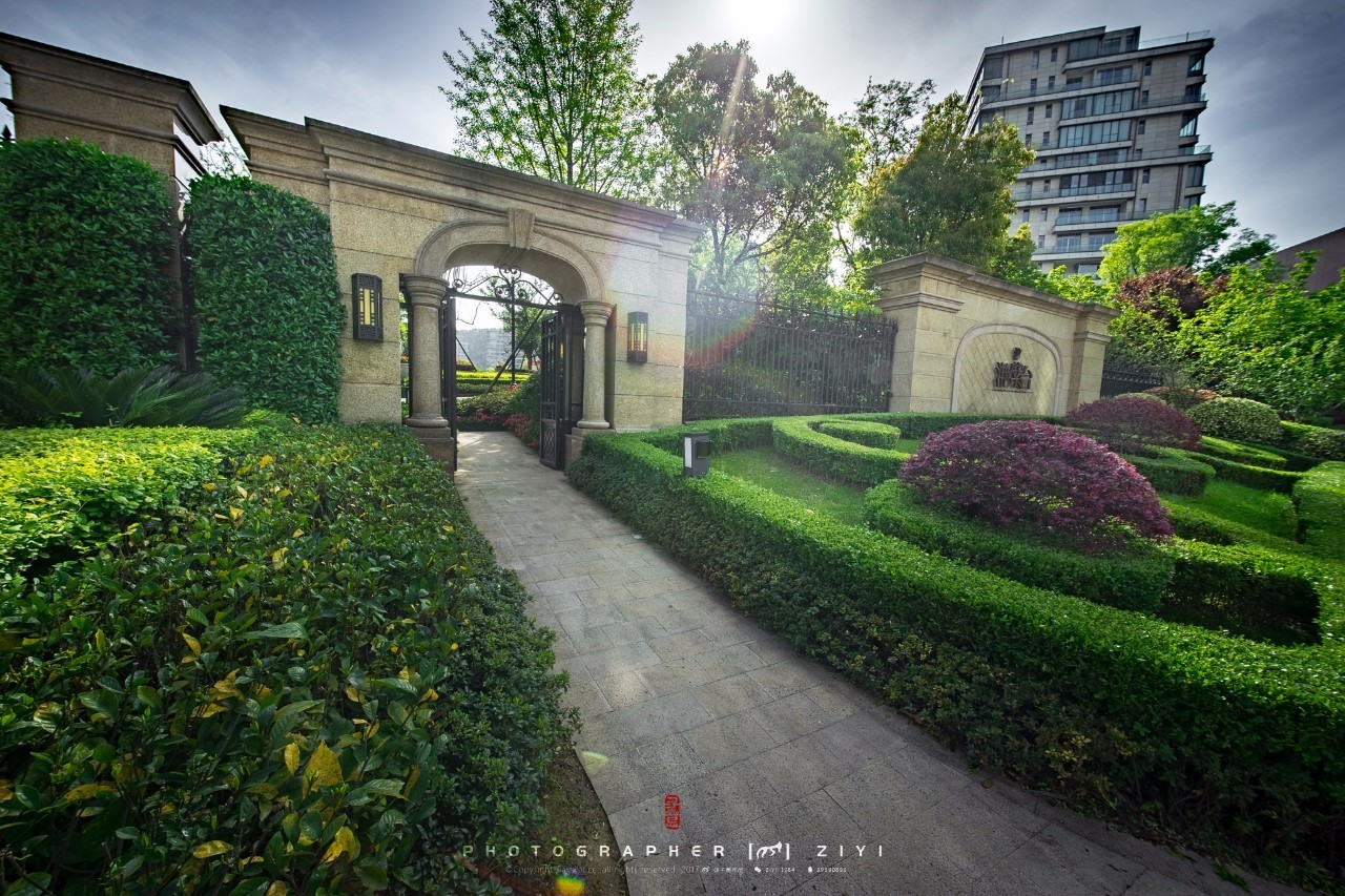 滟紫台风景,滟紫台洋房