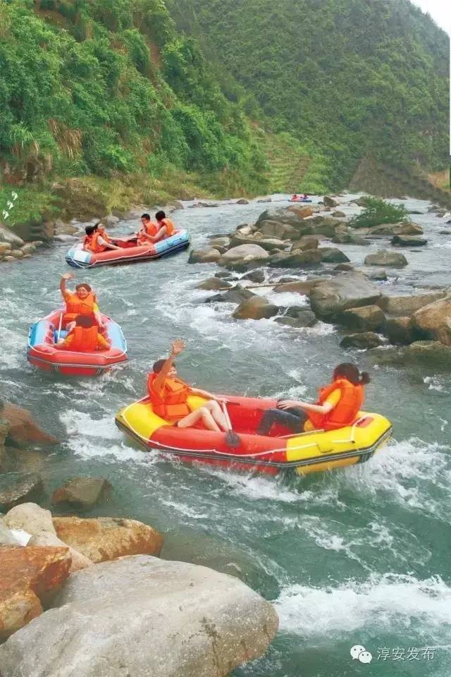 淳安峡谷漂流,淳安八都漂流
