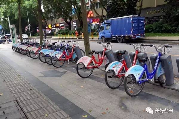 扫码借车、手机支付……快上车！带你发现盐田绿动自行车新世界