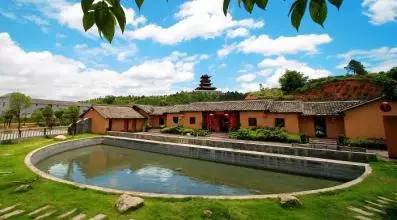 客家文化体验馆,客家五龙风情园