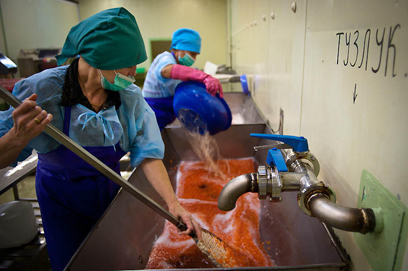 带你探寻顶级鱼子酱的加工流程,顶级鱼子酱加工过程