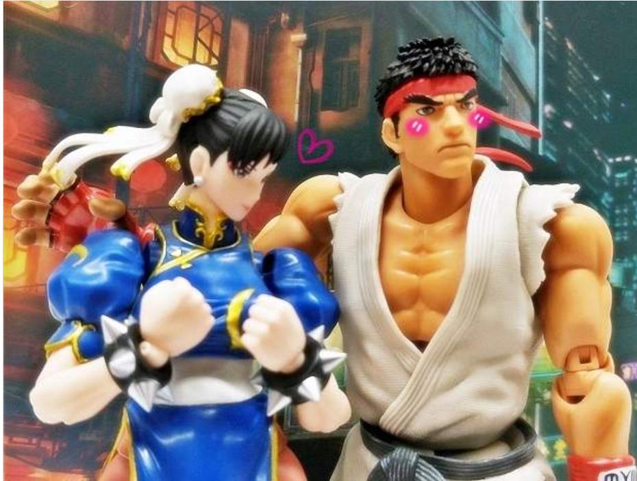 「每日模玩」，SHF快打旋风隆春丽不专业开箱附带脑洞小剧场