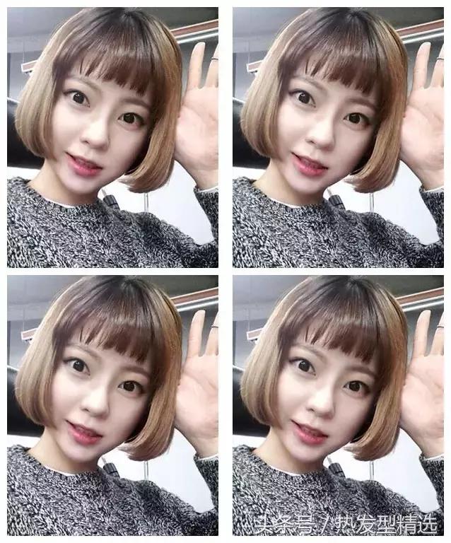 方圆脸适合剪中分短发吗,圆脸中分短发怎么烫才好看